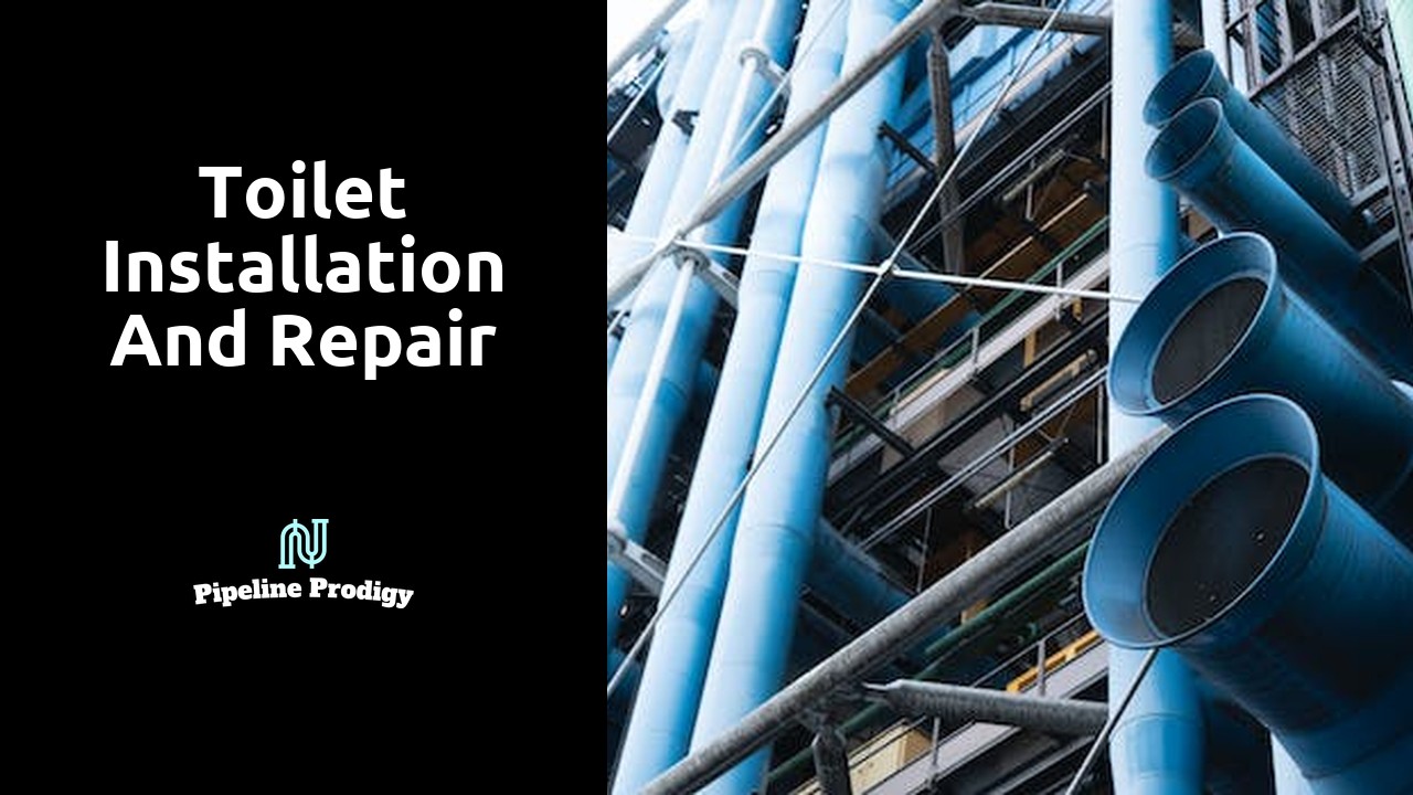 Toilet installation and repair