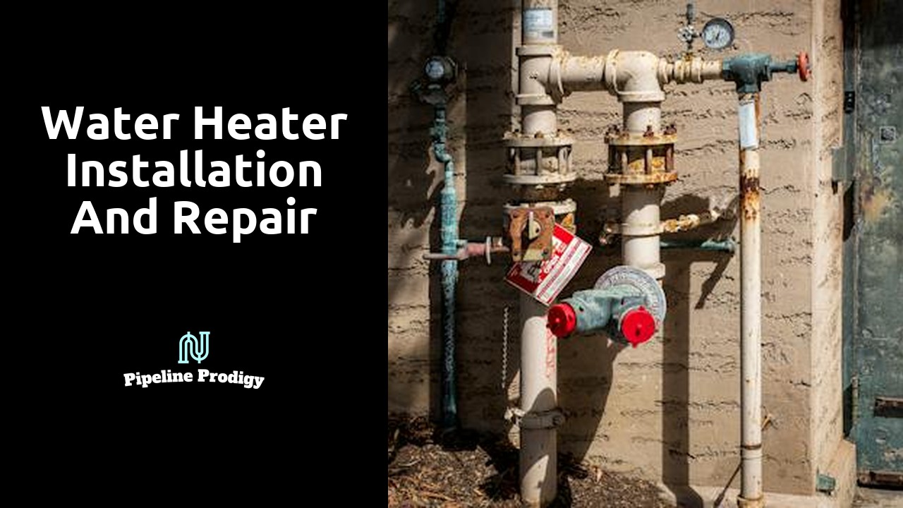 Water heater installation and repair